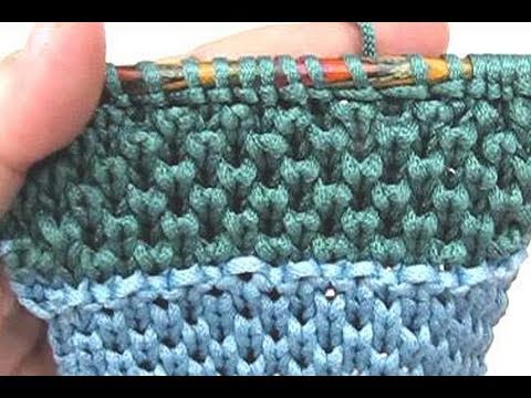 Stricken lernen * Perlpatent * Patentmuster * Strickmuster