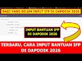 HOW TO INPUT IFP OR SMART TV ASSISTANCE IN DAPODIK 2026