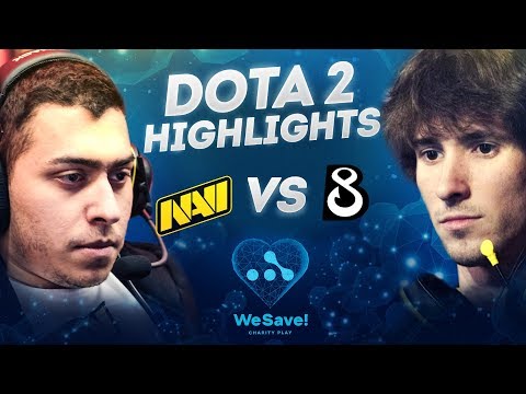 Dota2 Highlights: NAVI vs B8 (MagicaL vs Dendi) @ WeSave! Charity Play