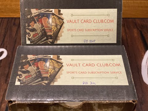 Vault Card Club Subscription Box Review - 3 Autos and 2 Hits!!