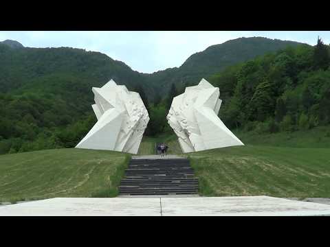 Lijepote Hercegovine, Nacionalni Park Sutjeska, Tjentiste, legendarni spomenik, odron