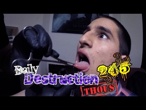 Daily Destruction Thous 245 - Piercings, Barbacoa de Gasolina y el Viejo y Loco Colors!