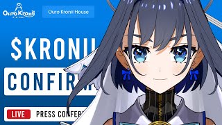 for the presentation - Ouro Kronii: $KRONII CONFIRMED?! PRICE PREDICTION