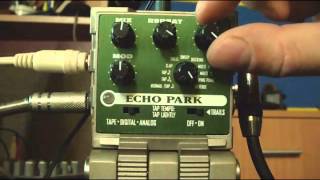 Line 6 Echo Park Stereo All Modes All presets test
