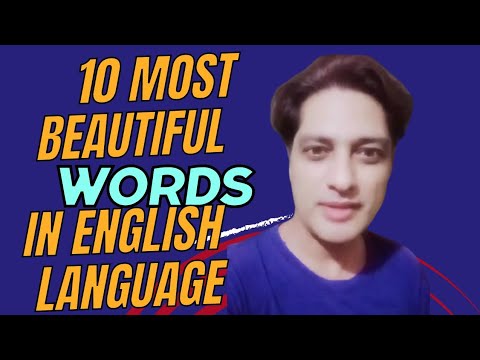 10 most beautiful words in English Language #mostbeautifulwords
