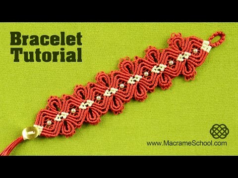 Spiral Macrame Patterns DIY Macrame Spiral Bracelets