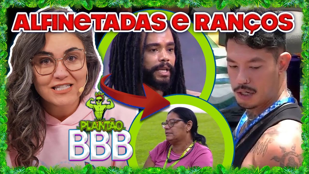 🔴BBB25: Gabriel imita Hypólito e causa; Diogo e Giovanna se alfinetam; Delma preocupa