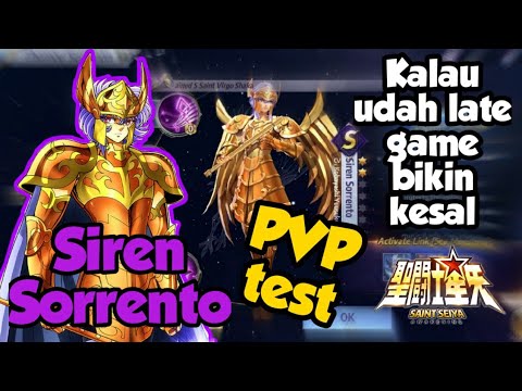Line Up Siren Sorrento - Saint Late Game yang bikin kesal Saint Seiya Awakening