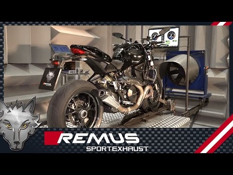 Ducati Monster 1200R Mod. 2016 with REMUS slip-on system