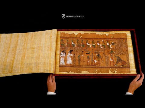 THE PAPYRUS ANI - Browsing Facsimile Editions (4K / UHD)
