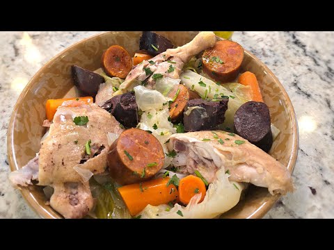 Traditional Portuguese Cozido