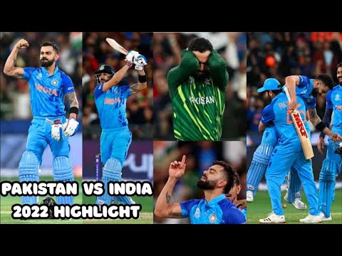 India vs Pakistan 2022 T20 World Cup: Full Match Highlights