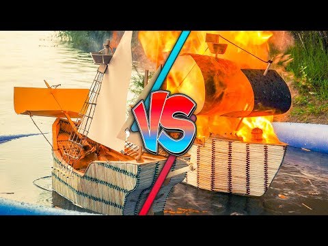 The Black Pearl vs The Interceptor Epic Battle | Pirates of the Caribbean from Matches