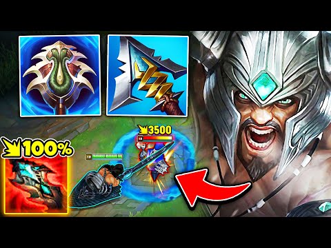 So I think lethality Tryndamere might be a little broken.. (KILL THEM IN 2 AUTOS)