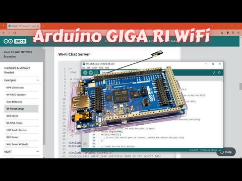 Getting Started with the Arduino GIGA R1 WiFi
