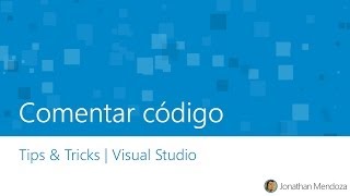 Comentar código en Visual Studio