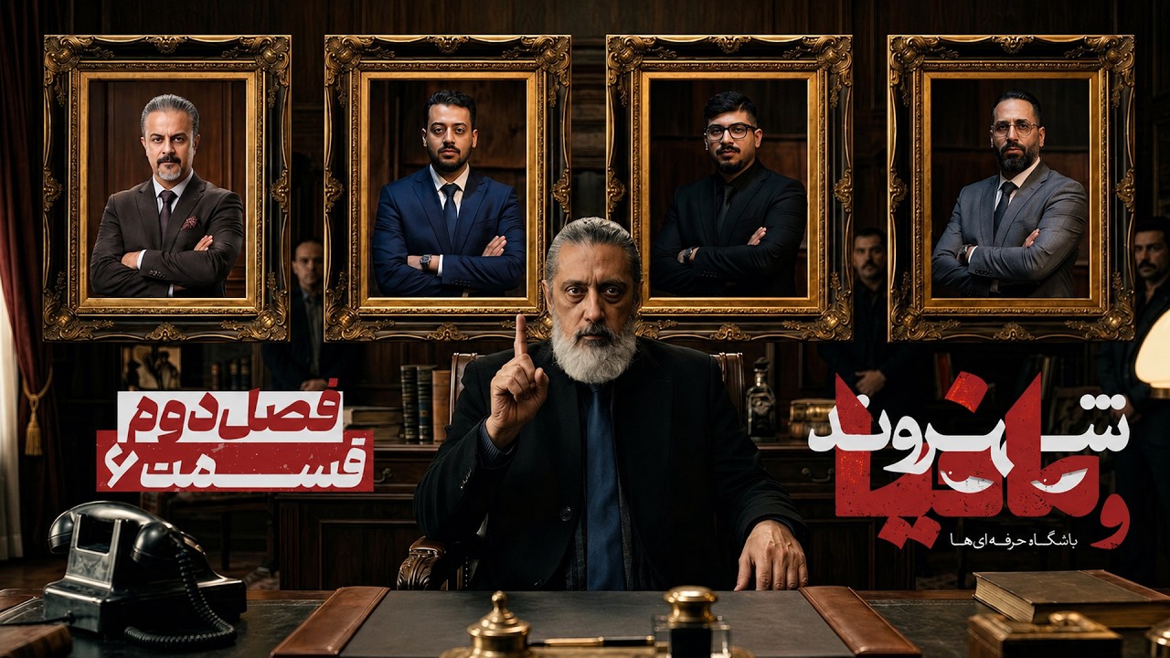 فصل دوم مسابقه مافیا باشگاه حرفه ای ها با اجرای رامتین خداپناهی | قسمت 6
