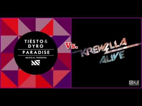 Krewella vs. Tiësto & Dyro - Alive in Paradise (Dj Sunset Mashup)