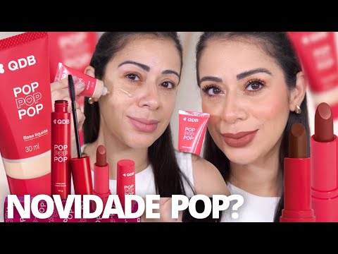 New POP product from QUEM DISSE BERENICE? | FOUNDATION, MASCARA AND LIPSTICK