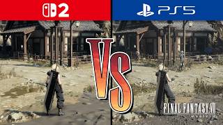Final Fantasy VII Rebirth - Switch 2 vs PS5 | Graphics Comparison