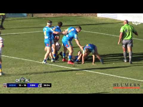 2019 CRRL - 1st Grade Round 6 Highlights - West Belconnen v Goulburn