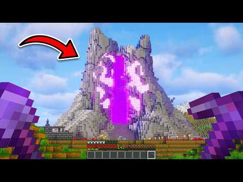Megépítettem A LEGDURVÁBB Portált Minecraft Hardcoreban