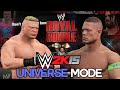 WWE 2K15 Universe Mode - Ep 6 - ROYAL.