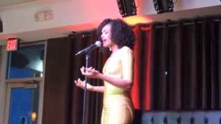 RHOA Demetria McKinney Performs Whitney Houston at Brunch In the City | www.BEmagazine.me