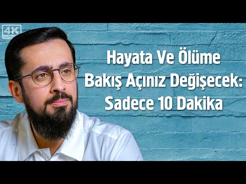 Hayata ve Ölüme Bakışınız Değişecek! Sadece 10 Dakika - İsraf | Mehmet Yıldız @hayalhanem