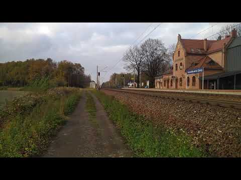 EN57AKS-223 KS 94703 Katowice - Żywiec [Idiota na przejściu]