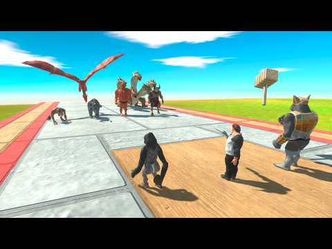 Ranged Unit Challenge vs Factions - Animal Revolt Battle Simulator