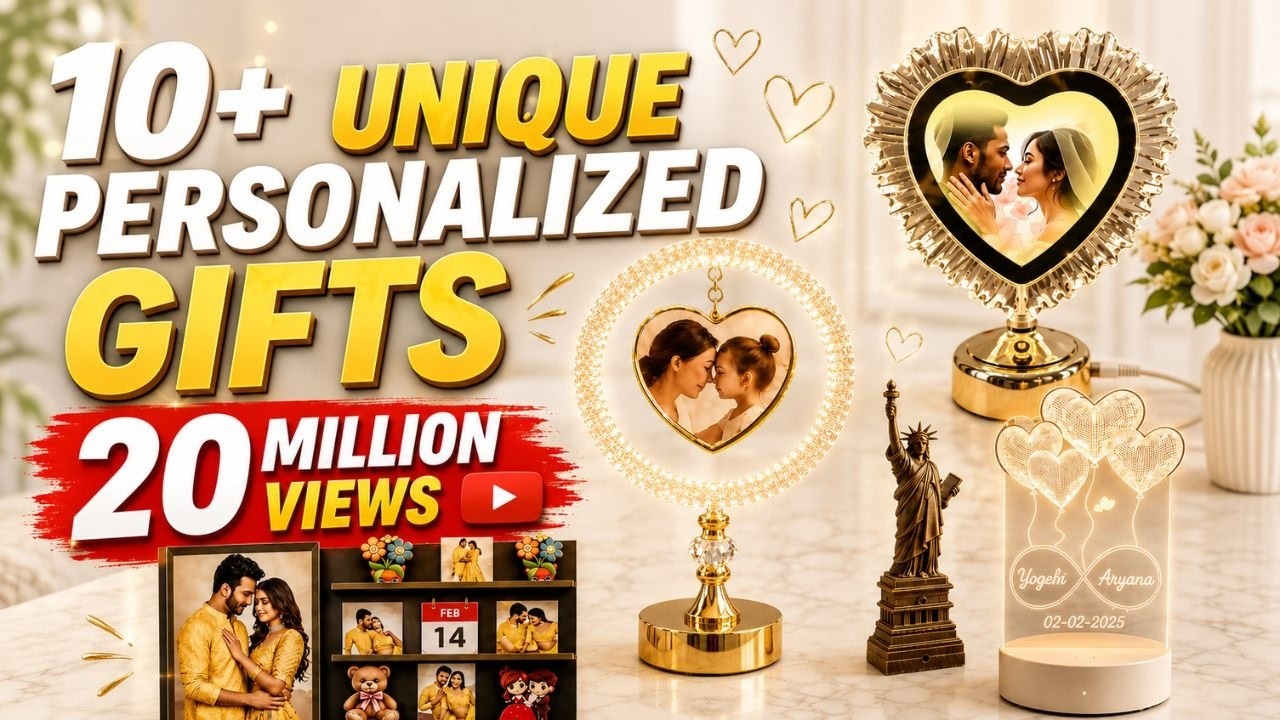 Top 10+ Personalized Gifts for Boyfriend & Girlfriend