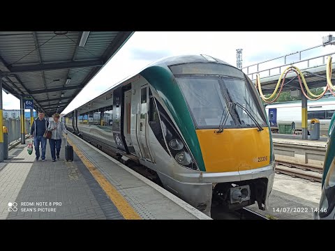 Iarnród Éireann | IÉ22000 Class DMU (22306) | Portlaoise to Dublin Heuston Service
