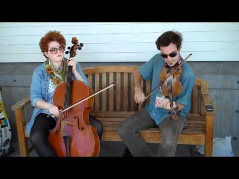 Emma beaton & Joel Savoy practice for Free lunch concert Part 1