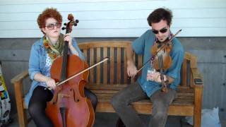 Emma beaton & Joel Savoy practice for Free lunch concert Part 1