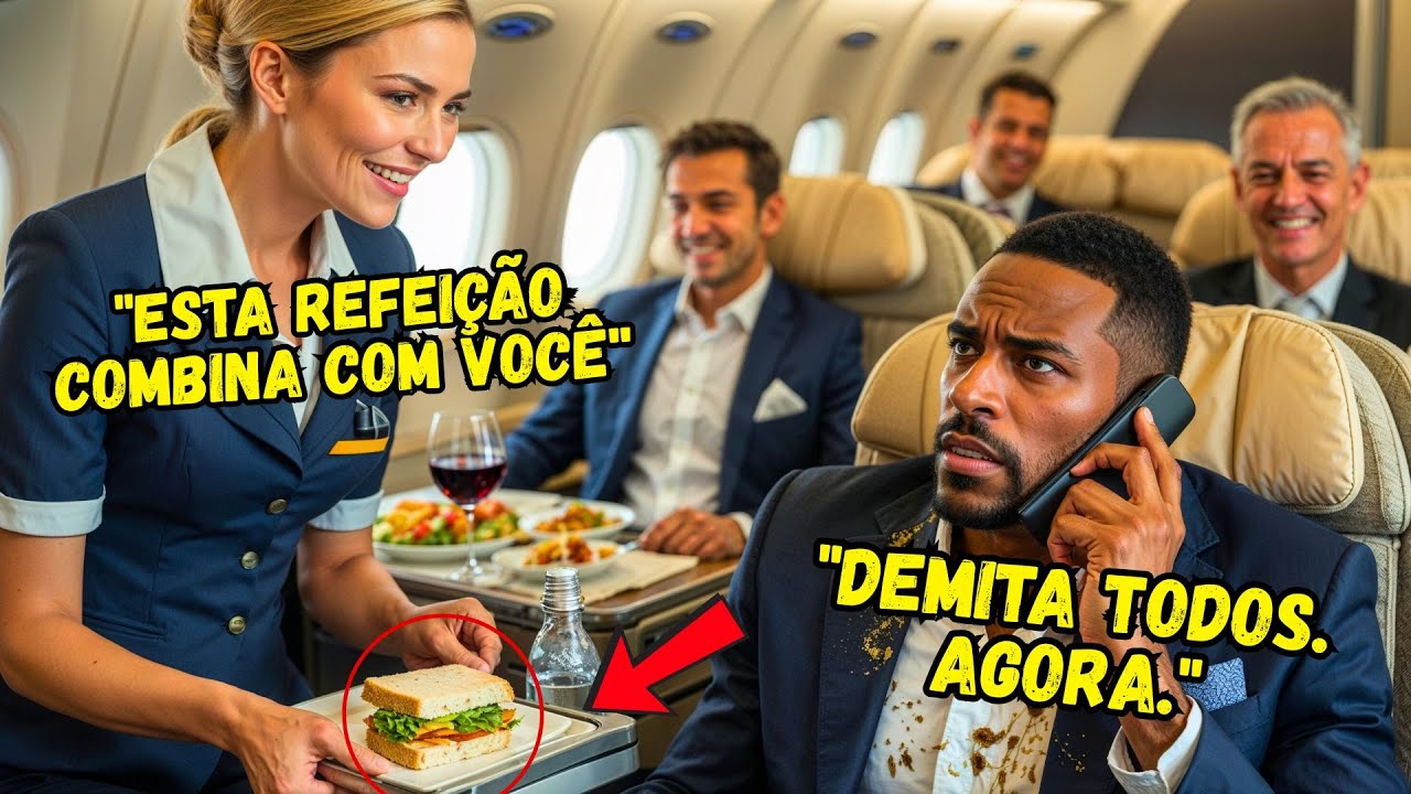 CEO is denied first class meal and fires entire crew minutes after landing!