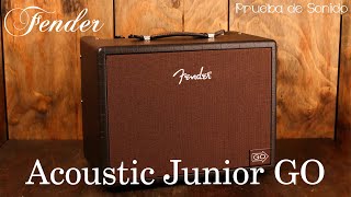 Video thumbnail for UNBOXING & REVIEW | FENDER ACOUSTIC JUNIOR GO | BATERÍA RECARGABLE!! 😱 by Jehú Pinares Music