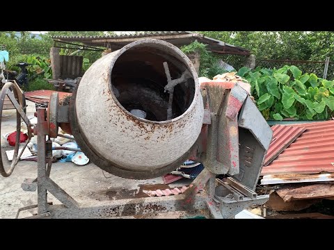 Fully Restoration Old Concrete Mixer // Restore And Reuse Old and Very Rusted Concrete Mixers