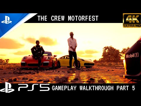 The Crew Motorfest Gameplay Walkthrough PART 5 PORSCHE (PS5) 4K 60FPS