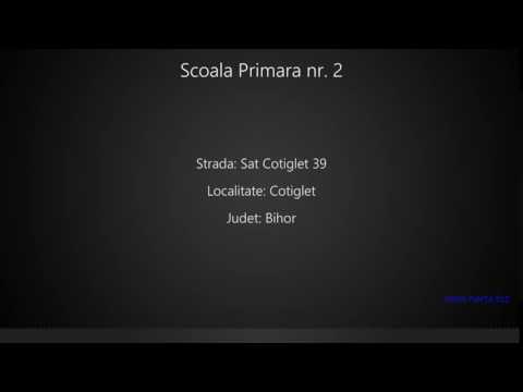 Scoala Primara nr. 2 Cotiglet