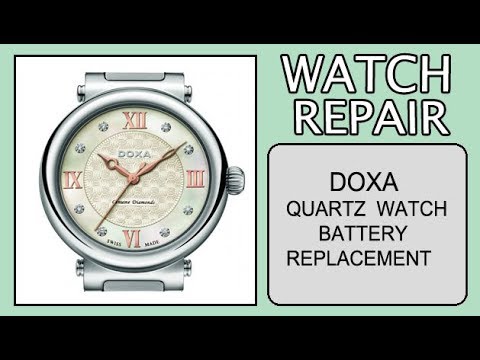 DOXA watch battery replacement