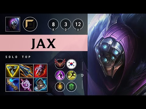 Jax Top vs Viktor: Unstoppable - KR Grandmaster Patch 25.S1.1
