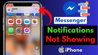Fix Messenger Notifications not Working on iPhone iOS 17 | Messenger Notification Issues