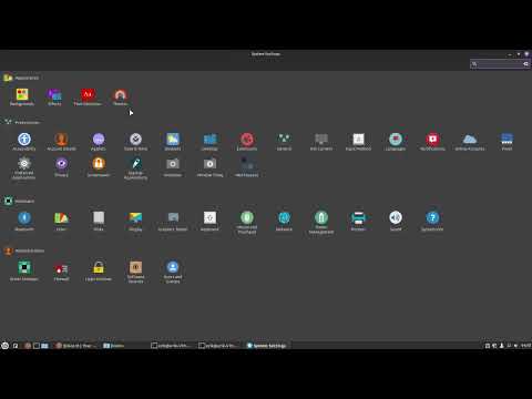 ArcoLinux : 3191 Visiting Linux Mint Cinnamon - ricing script