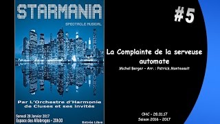 #5 - La Complainte de la serveuse automate - Michel Berger / Arr. Patrick Montessuit