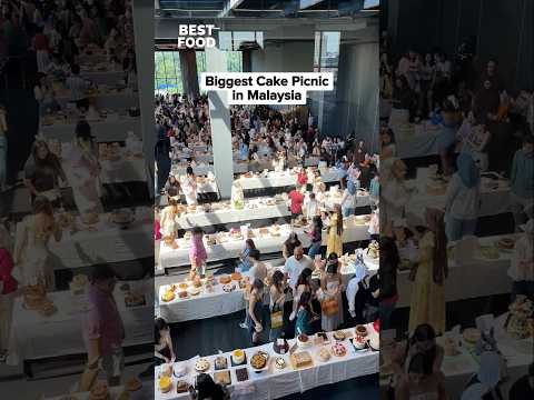 Biggest Cake Picnic in Malaysia😍 Over 450 cakes!📍The Space @ Menara Ken TTDI🗓️1st June 2025, 2pm-5pm