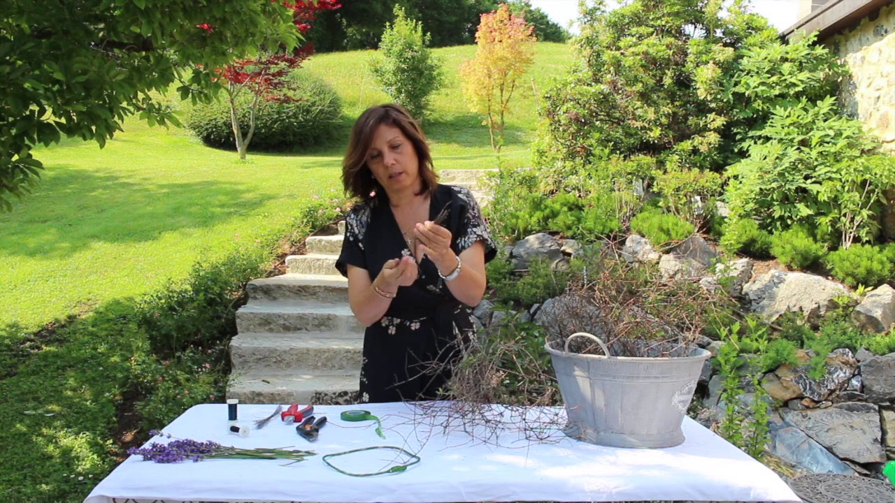 Composizioni nella Natura #3 - Ghirlanda di Lavanda