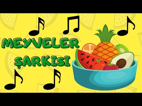 I LIKE IT VERY MUCH | MEYVELERİ ÇOK SEVİYORUM ŞARKISI | İNGİLİZCE VE TÜRKÇE MEYVELER ŞARKISI| FRUITS