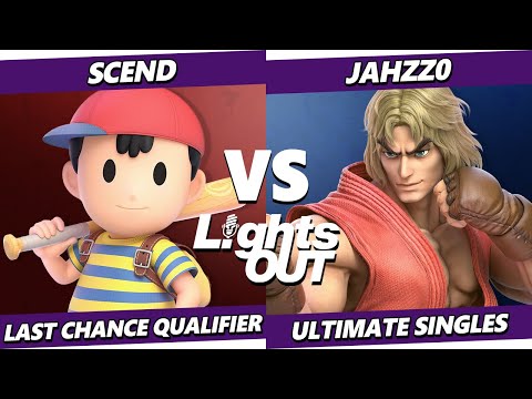 Lights Out TOP 8 - Jahzz0 (Ken) Vs. Scend (Ness) Smash Ultimate - SSBU