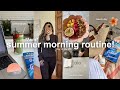 7AM SUMMER Morning Routine Productive Cozy Mornings Coffee Shops Beach Day Clothing Haul